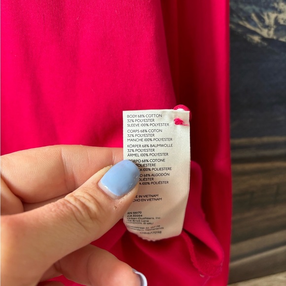 Anthropologie pink balloon sleeve top - Picture 8 of 9